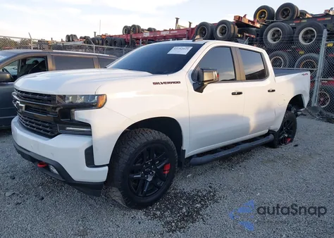 2021 Chevrolet Silverado 1500 4Wd Short Bed Rst из США, поврежденный, VIN 1GCUYEEDXMZ399410